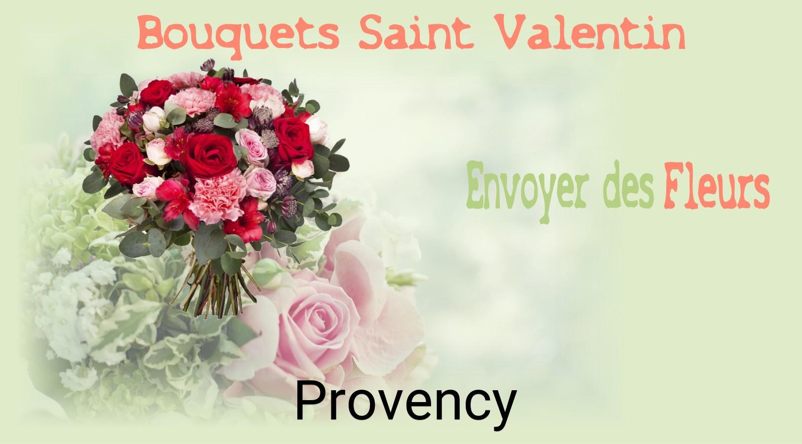 Roses de Saint-Valentin livrées à Provency